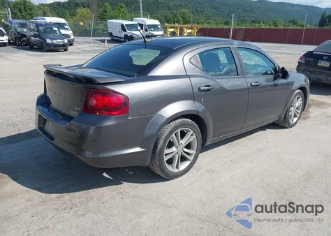2014 Dodge Avenger Sxt z USA, uszkodzony, nr VIN 1C3CDZCB9EN237863